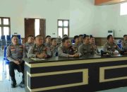 29 Personil Polres Tulang Bawang Barat Dimutasi, Kabag Sdm Berikan Arahan