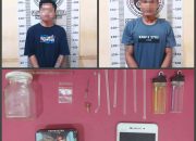 Satresnarkoba Polres Tubaba Ringkus Dua Pengedar Sabu di Tumijajar