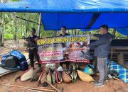 Gerebek Arena Sabung Ayam Polisi Amankan Puluhan Sepeda Motor dan Ayam Aduan