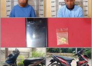 Sat Narkoba Polres Tulang Bawang Barat, Amankan Pria dan Wanita selaku Pengedar Narkotika Jenis Extacy di Kecamatan Way Kenanga