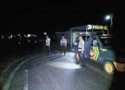 Polsek Tumijajar Tingkatkan Patroli Di Titik Strategis Guna Cegah Kejahatan Malam