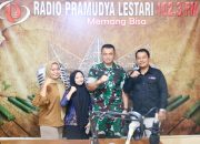 Dandim 0429/Lamtim Sosialisasikan Rekrutmen TNI AD Gratis di Radio Pramudya