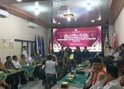 Polres Pringsewu Amankan Rapat Pleno Penetapan Pemenang Pilkada Pringsewu