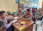 Sidokkes Polres Tulang Bawang Barat Patroli Pelayanan Kesehatan Keliling ke Jajaran Polsek