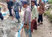 Jalan Tak Kunjung Di Perbaiki Pemerintah, Masyarakat Geringam-Gunung Sugih Kompak Patungan