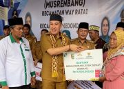 Bupati Pesawaran Tekankan Pentingnya Perencanaan dalam Musrenbang Kecamatan Kedondong dan Way Ratai