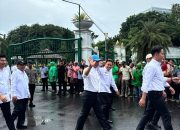 Bupati dan Wakil Bupati Lampung Barat Terpilih Lakukan Gladi Bersih Menuju Pelantikan di Istana Kepresidenan