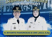 Riyanto Pamungkas & Umi Laila Resmi Dilantik Sebagai Bupati dan Wakil Bupati Pringsewu