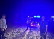 Polsek Gunung Agung Lakukan Patroli Dini Hari Dalam Jaga Kamtibmas