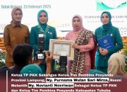 Resmi Dilantik, Ketua TP PKK Tubaba Optimis Jalankan Tugas