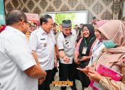 Bupati Dendi Ramadhona Dampingi Pj Gubernur Lampung  Monitoring Pelayanan Kesehatan Gratis di Puskesmas Gedong Tataan