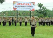 Polres Tulang Bawang Barat Gelar Upacara Hari Kesadaran Nasional 17 Februari 2025