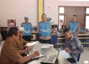 Kapolres Tulang Bawang Barat Tinjau langsung  Seleksi Administrasi Awal Penerimaan Peserta Calon Anggota Polri
