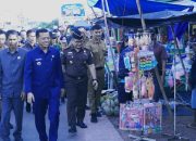 Pantau Ketersediaan Bahan Pokok Selama Ramadan, Bupati Pringsewu Tinjau Pasar Banyumas