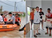 Wakil Ketua Fraksi PKS DPRD Propinsi Lampung Salurkan Bantuan untuk 400 Keluarga Terdampak Banjir di Jabung
