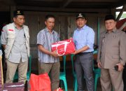 Bupati Lampung Barat Sambangi Korban Kebakaran, Serahkan Santunan dan Sembako