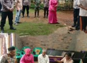 Kapolres Way Kanan AKBP Didik Kurnianto Berikan Santunan kepada Warga Kurang Mampu di Kampung Beringin Jaya