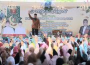 Pengajian Akbar di Rumah Bupati, Parosil Tegaskan Pemerataan Pembangunan