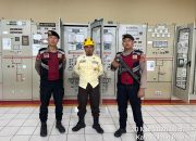 Siaga Tinggi! Sat Samapta Polres Tulang Bawang Amankan Instalasi Strategis Pt Pln, Pastikan Pasokan Listrik Aman Dan Stabil
