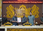 Rapat Paripurna DPRD Bupati Pringsewu Sampaikan LKPJ 2025 Dan Raperda Perubahan Struktur Perangkat Daerah 2026