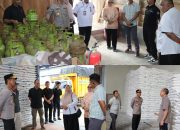 Kapolres Lampung Barat Cek Langsung Ketersediaan Bahan Pokok