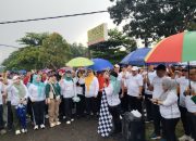 Ribuan Warga Meriahkan Jalan Sehat HUT ke-27 Lampung Timur, Bupati Ela Ajak Perkuat Pelayanan Publik