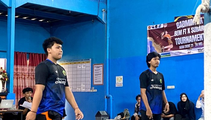 Mahasiswa Teknik Industri UTB Gelar Turnamen Bulu Tangkis se-Lampung