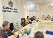 Kunjungi BPN Lampung, Bupati Lambar Usul Pelepasan Hutan Lindung Sukapura
