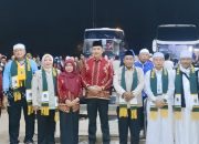 163 Jamaah Haji Lampung Timur Tiba dengan Selamat, Sekda Ingatkan Tantangan Menjaga Kemabruran