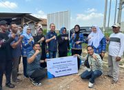 Penyerahan Bantuan Sarana dan Prasarana Klaster Tani Bawang Merah Pajaresuk Perkuat Ketahanan Pangan oleh BRI Kanca Pringsewu