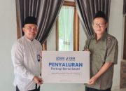 YBM BRILiaN Region 5 Bandar Lampung Salurkan Bantuan Beras untuk Santri Pondok Pesantren Darussalam Adijaya