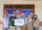 YBM Brilian Salurkan 1,5 Ton Beras dan Sajadah Karpet ke Ponpes Darut Tholibin Lampung Barat