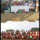 HUT RI ke-81, Pemerintah Kecamatan Kasui Nobar Final Sepak Bola Kampung Kedaton vs Kampung Baru