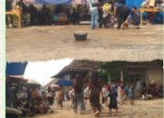 Meriahkan HUT RI ke-81, Warga Lingkungan 02 Kasui Pasar Gelar Hiburan Kuda Kepang