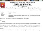 Dampak Abu Vulkanik Anak Krakatau, Puskesmas di Lampung Barat Gratiskan Pengobatan Warga