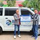 BRI Branch Office Pringsewu melalui BRI Peduli Serahkan Ambulans kepada Yayasan Lampung Sinergi Berjaya