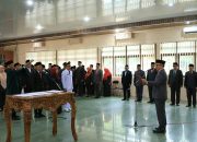 Bupati Parosil, Lantik 20 Pejabat Sterategis Ini Daftar Namanya